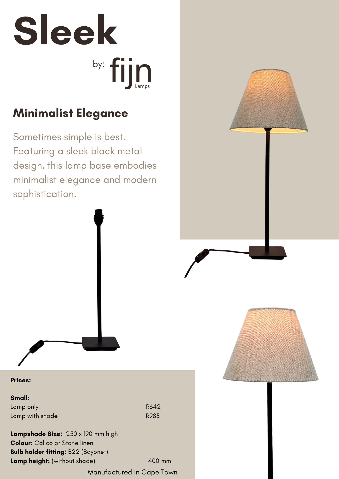 Metal Lamps